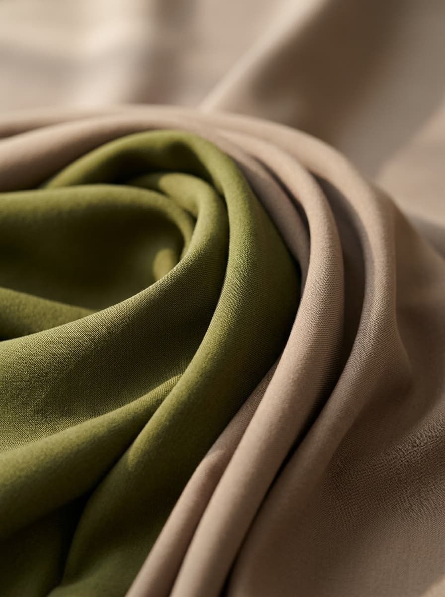 Textură material premium uniforme medicale Arryna Scrubs (70% viscoză, 30% elastan)