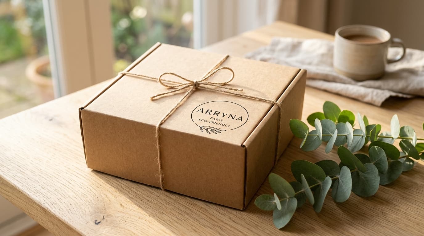 Colet livrare uniformă Arryna ambalat ecologic